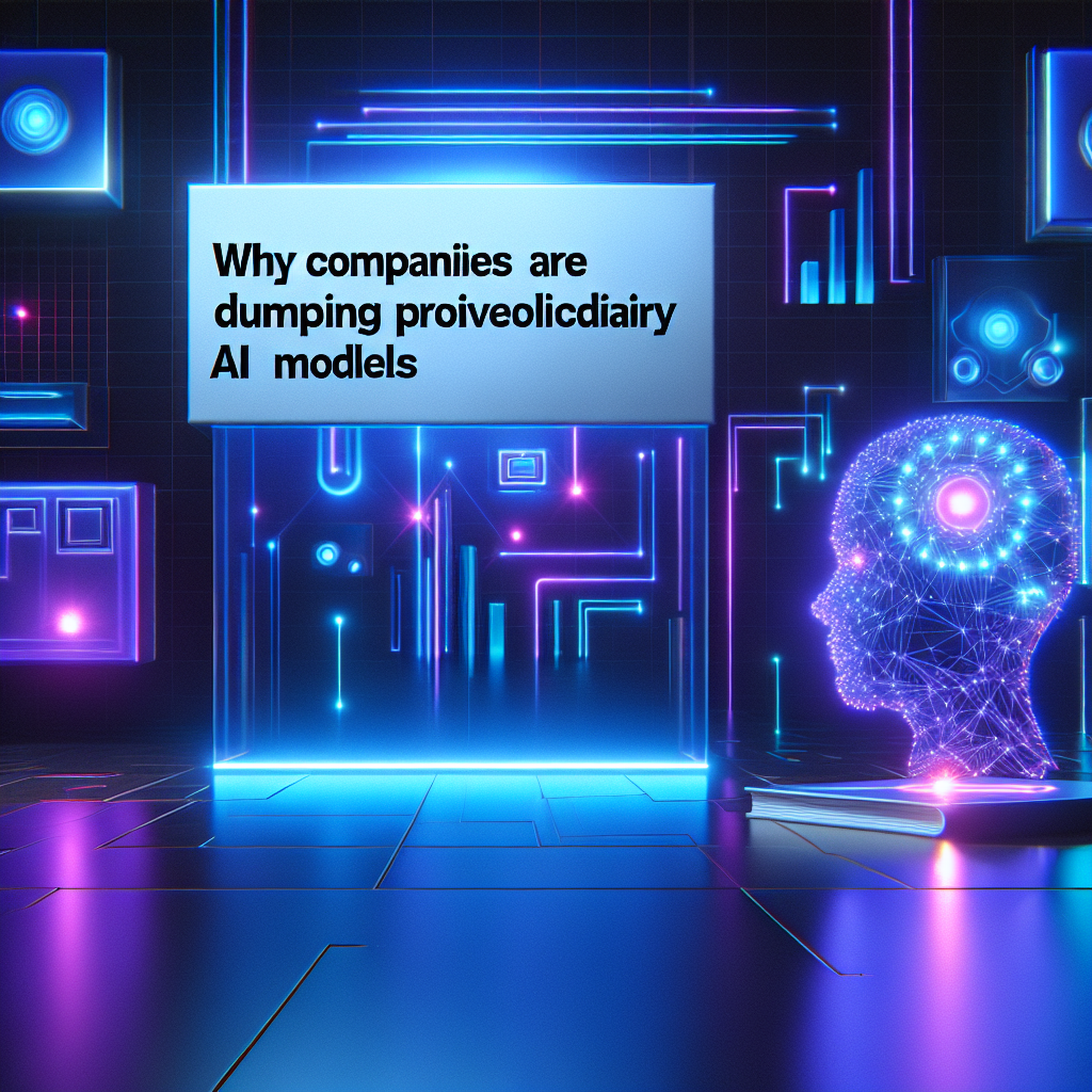 Why Companies are Dumping Proprietary AI Models