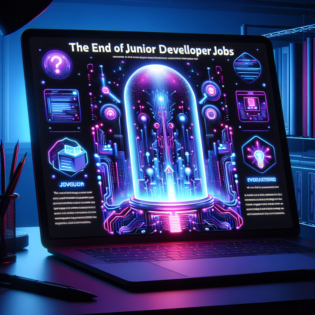 The End of Junior Developer Jobs?